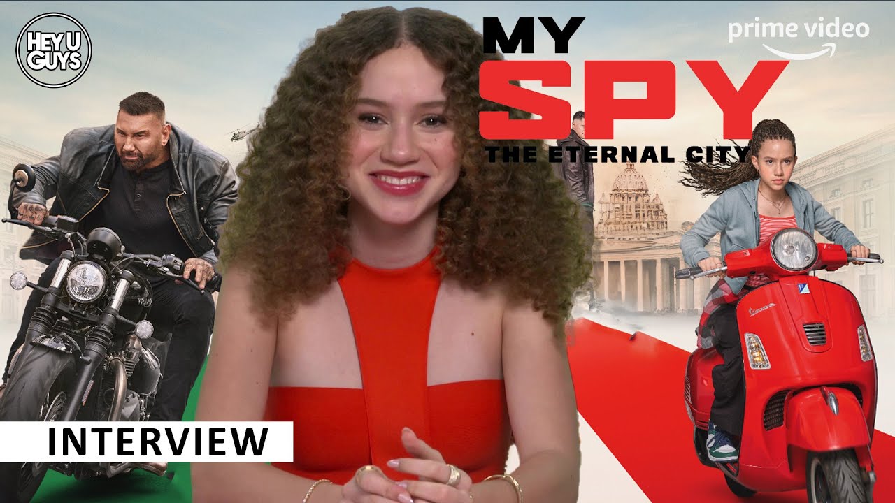 Chloe Coleman | My Spy: The Eternal City | Loving Italy | How she's changed | lovely Dave Bautista