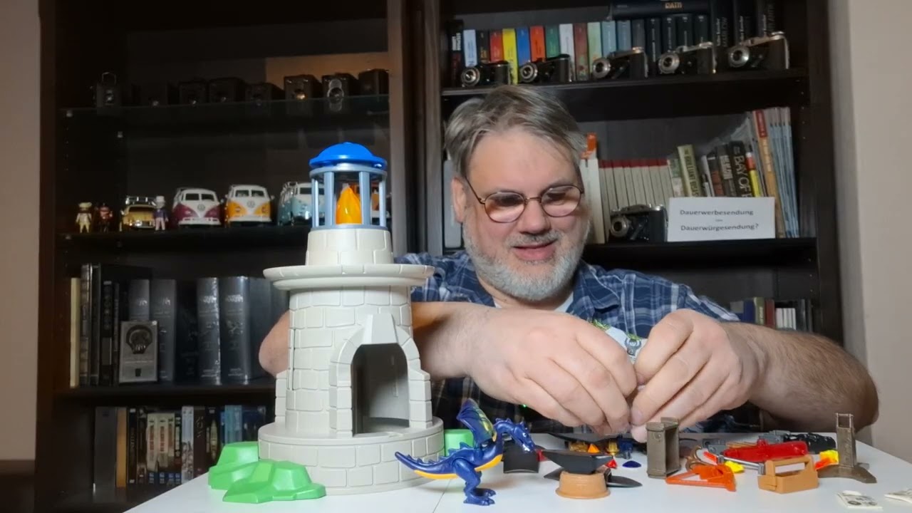 Playmobil 71483 Novelmore Leuchtturm mit Schmied u. Drache. Leider nur ein Leuchtturm auf Sparflamme