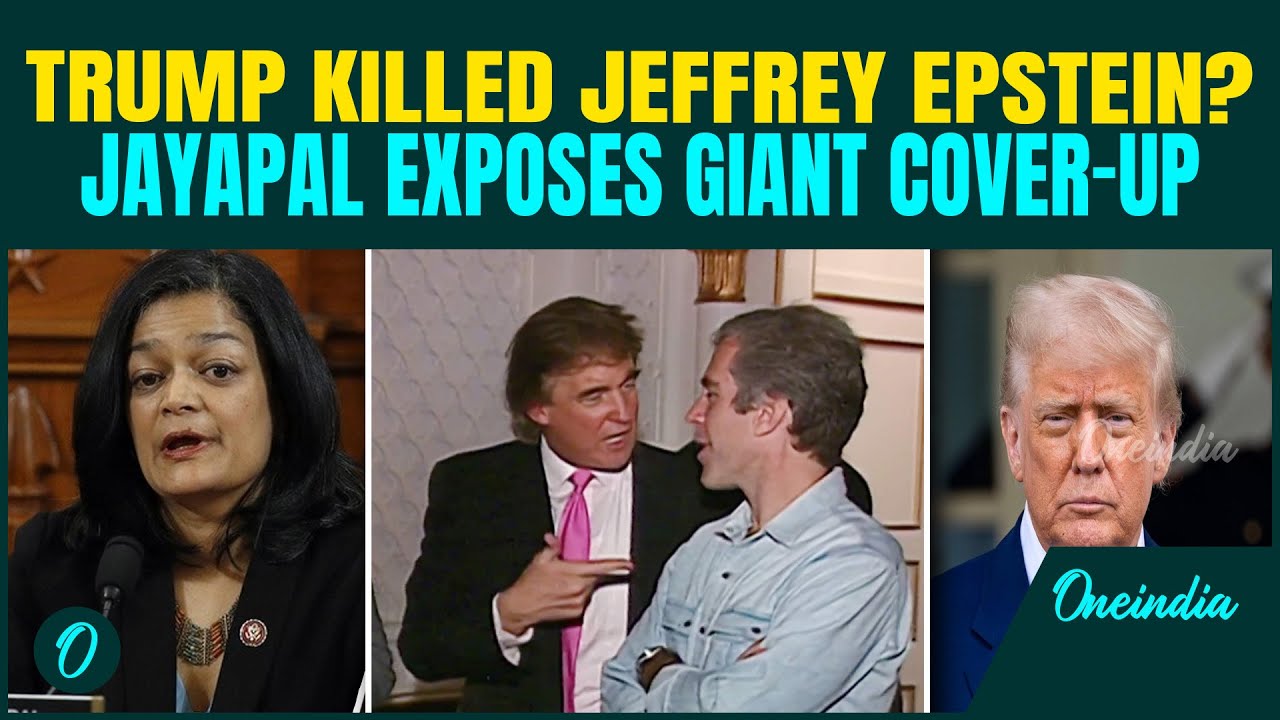 VIDEO: Trump ORDERED Epstein &lsquo;Kill Bid&rsquo;? Jayapal EXPOSES Patel's Giant FBI Cover-Up in Epstein Case