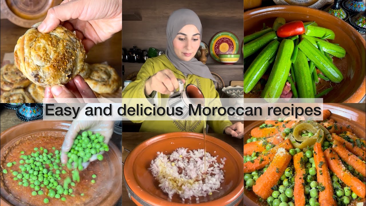 Easy and delicious Moroccan recipes ✨