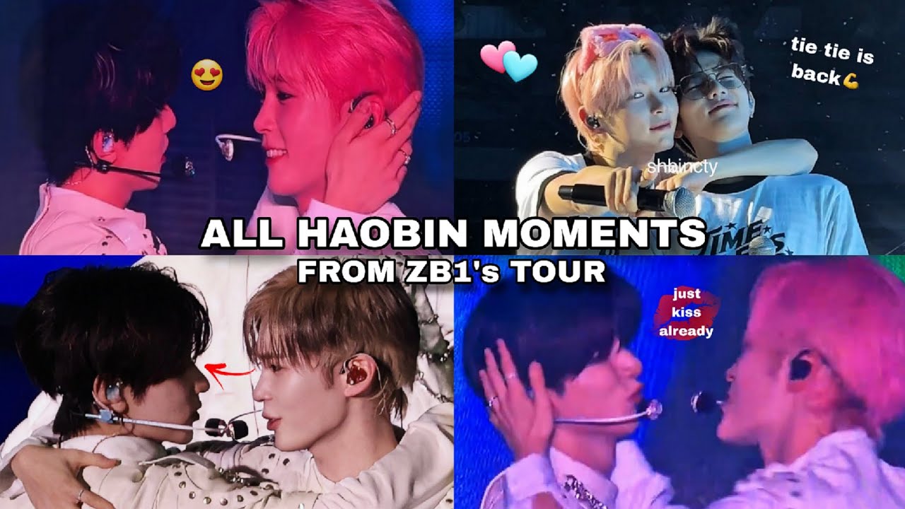 ALL HAOBIN MOMENTS FROM ZB1 TOUR | ZEROBASEONE Hao × Hanbin | Timeless World Tour Fancams