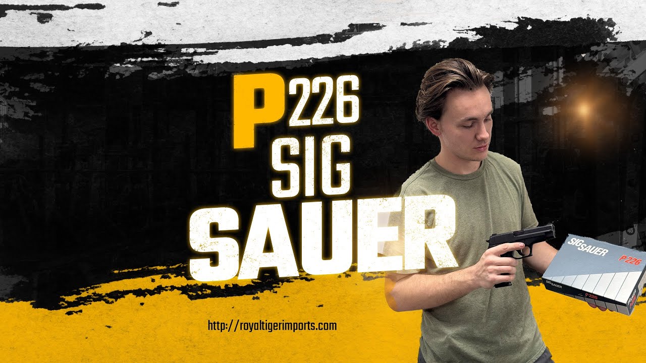 Обзор на пистолет Sig Sauer P226 .  Видео переведено с помощью Ai. 