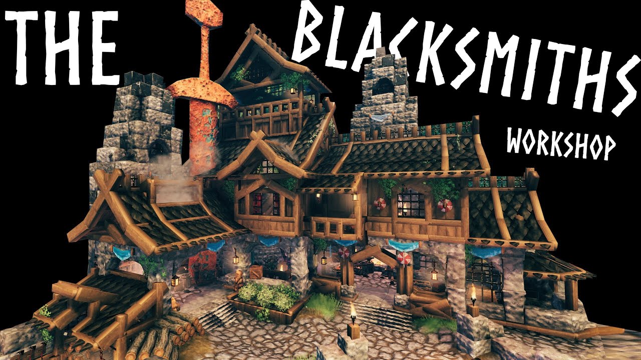 Trying to build an authentic Blacksmith in Valheim
