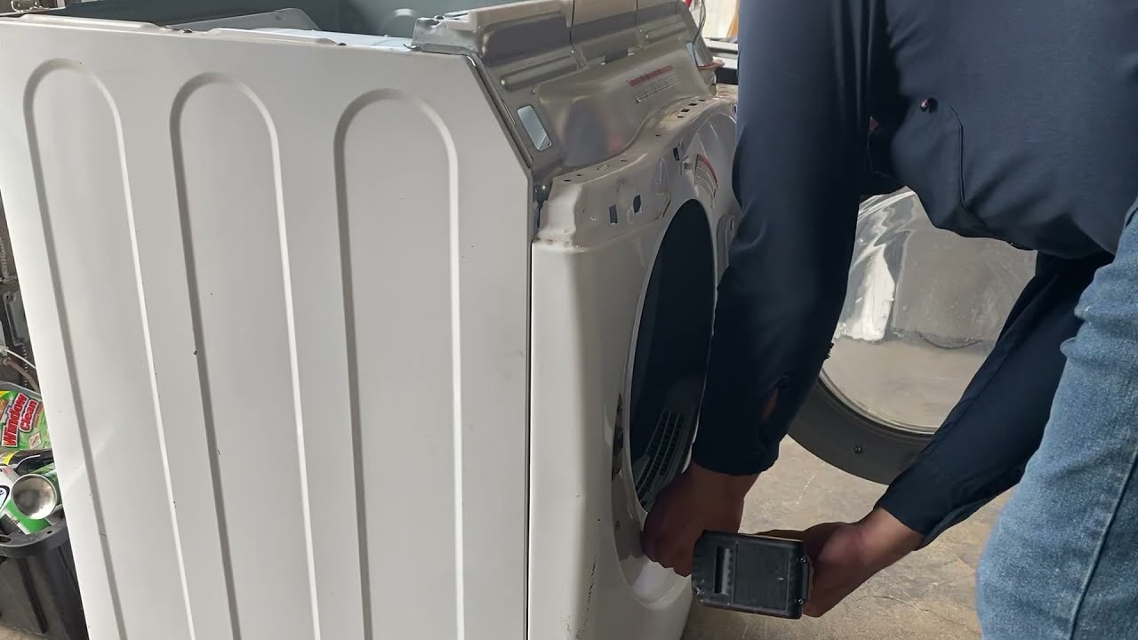 Como arreglar una secadora Samsung que no gira la tina no calienta 👍