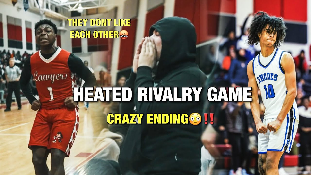 Marshall Vs Rhodes | Huge City Rival Ends At The Buzzer😳🚨 | They Went At It‼️