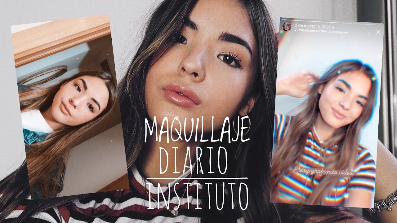 Mi MAQUILLAJE DIARIO para el INSTITUTO (Makeup Routine) | @CLAKOVI