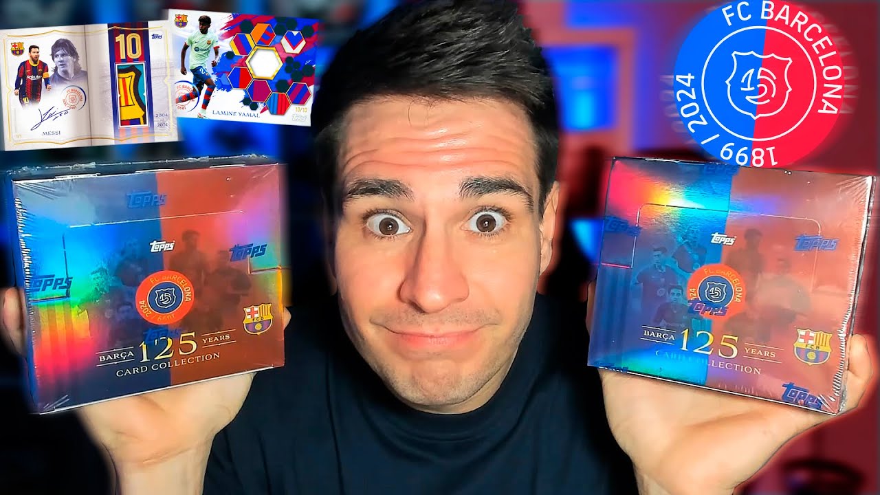 ¡Cajas del 125 Aniversario FC Barcelona! *Me tocan firmas y reliquias*