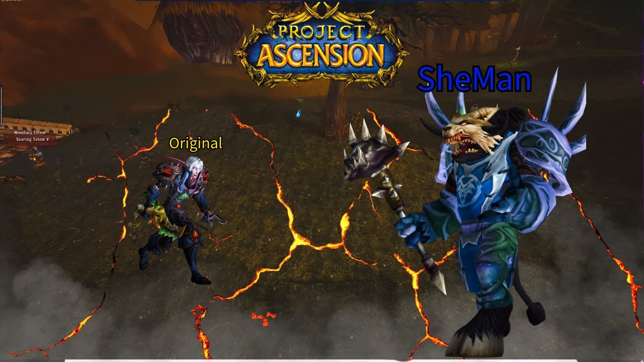 Project Ascension (Bronzebeard) - PvP Rogue Vs Shaman