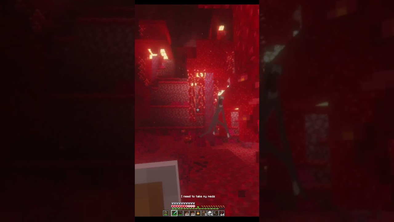 Minecraft Nether Horror 👹 | Huge-Mouthed Beast Attacked Me