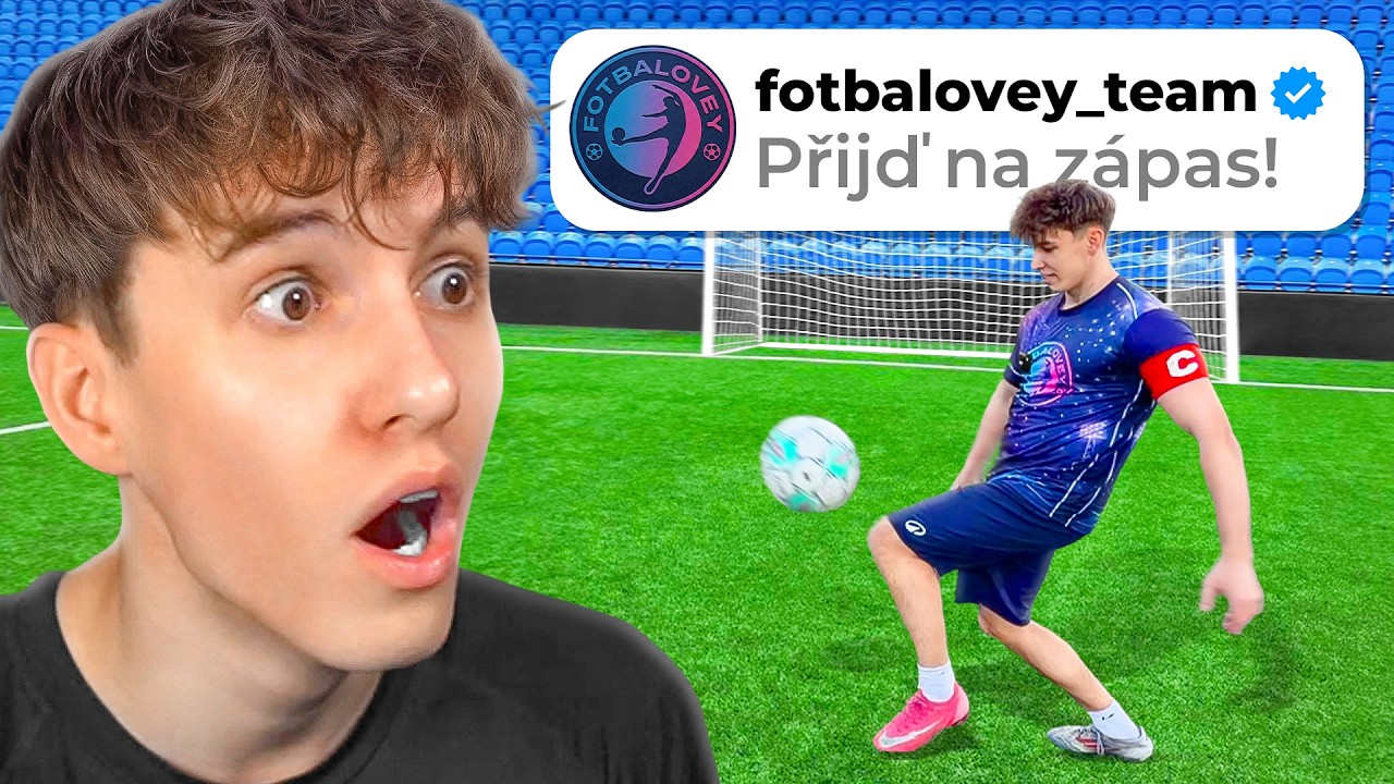 Můj Prvn&iacute; Fotbalovej Z&aacute;pas!