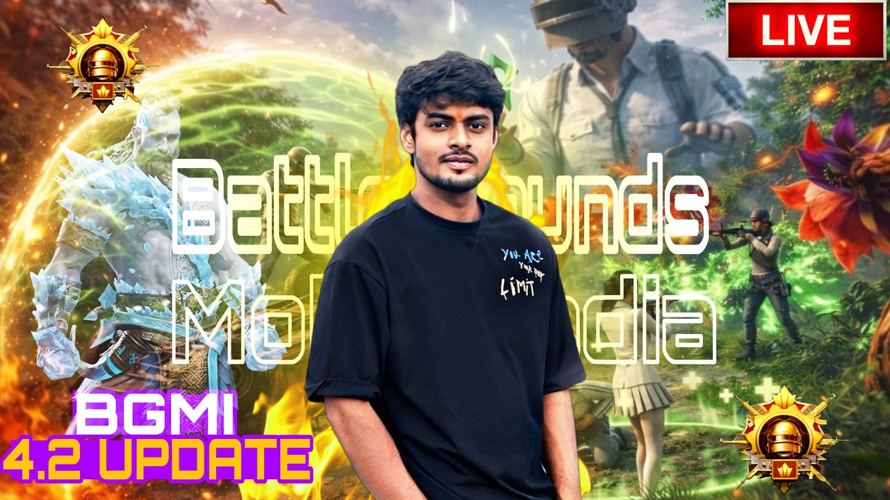 Gaurav Live 🔴 | BGMI 4.2 Rank Push | Non-Stop Action