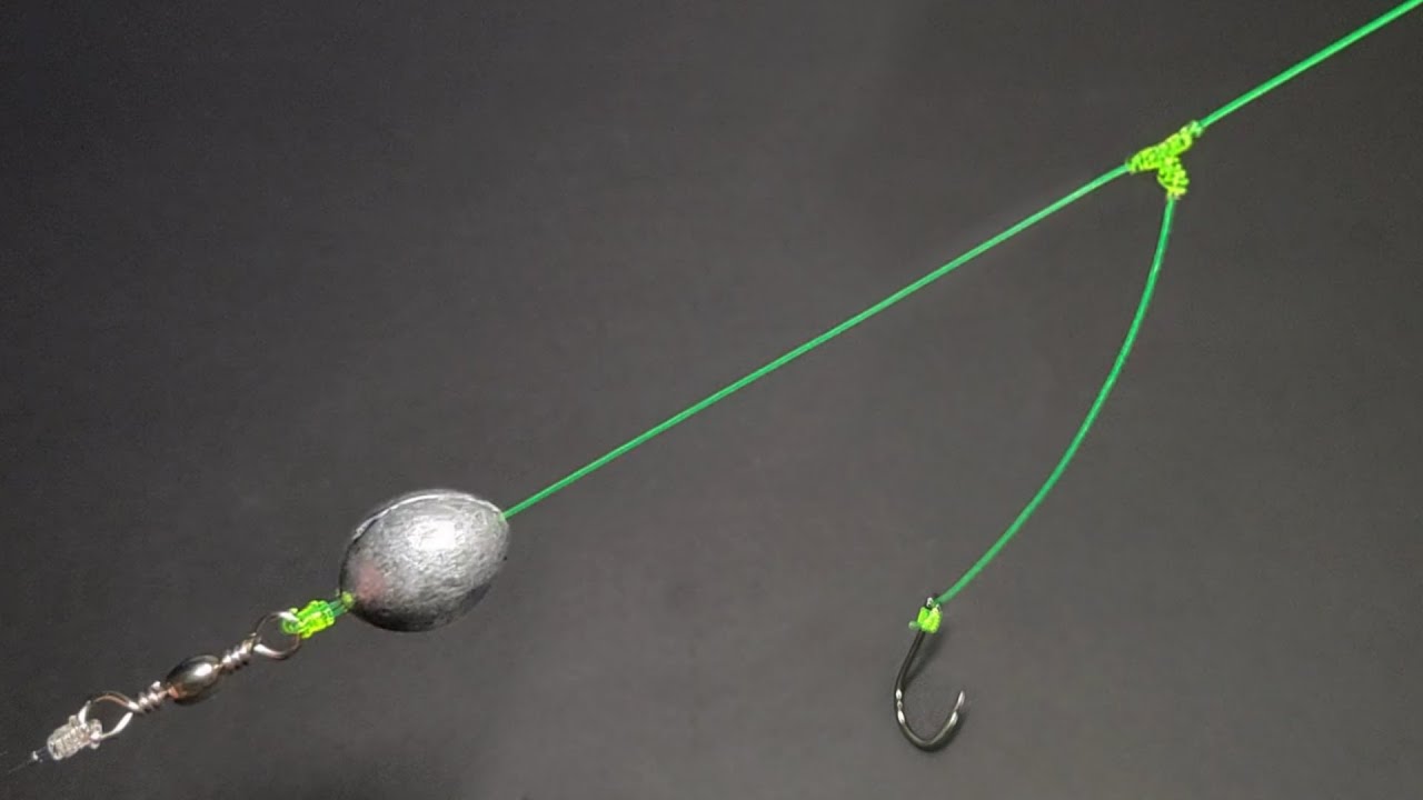 The Most Powerful | Tutorial How To Make a Basic Fishing Line for Bottom Fishing