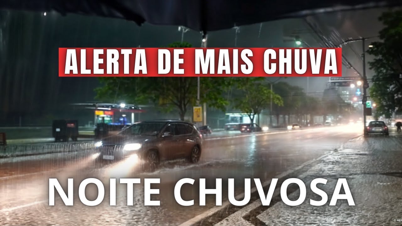 NOITE chuvosa em Balneário Camboriú 16/01/20205