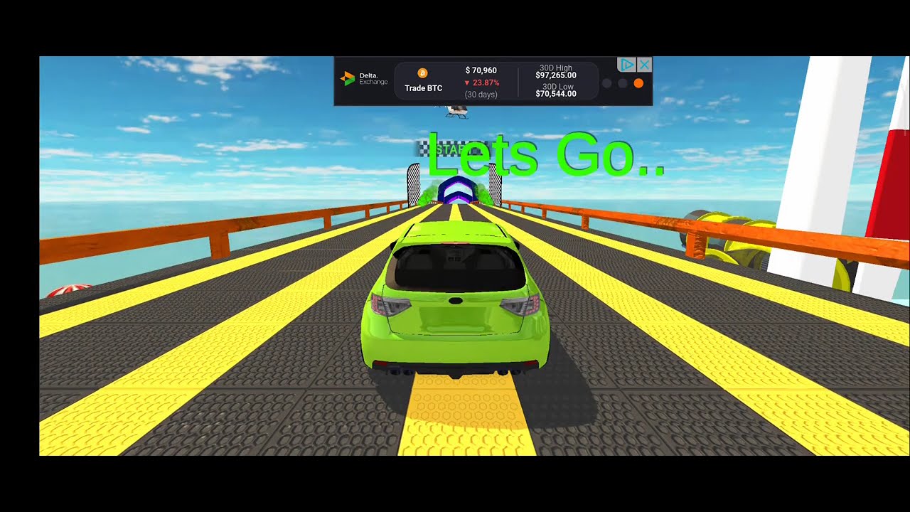 Car stunt game