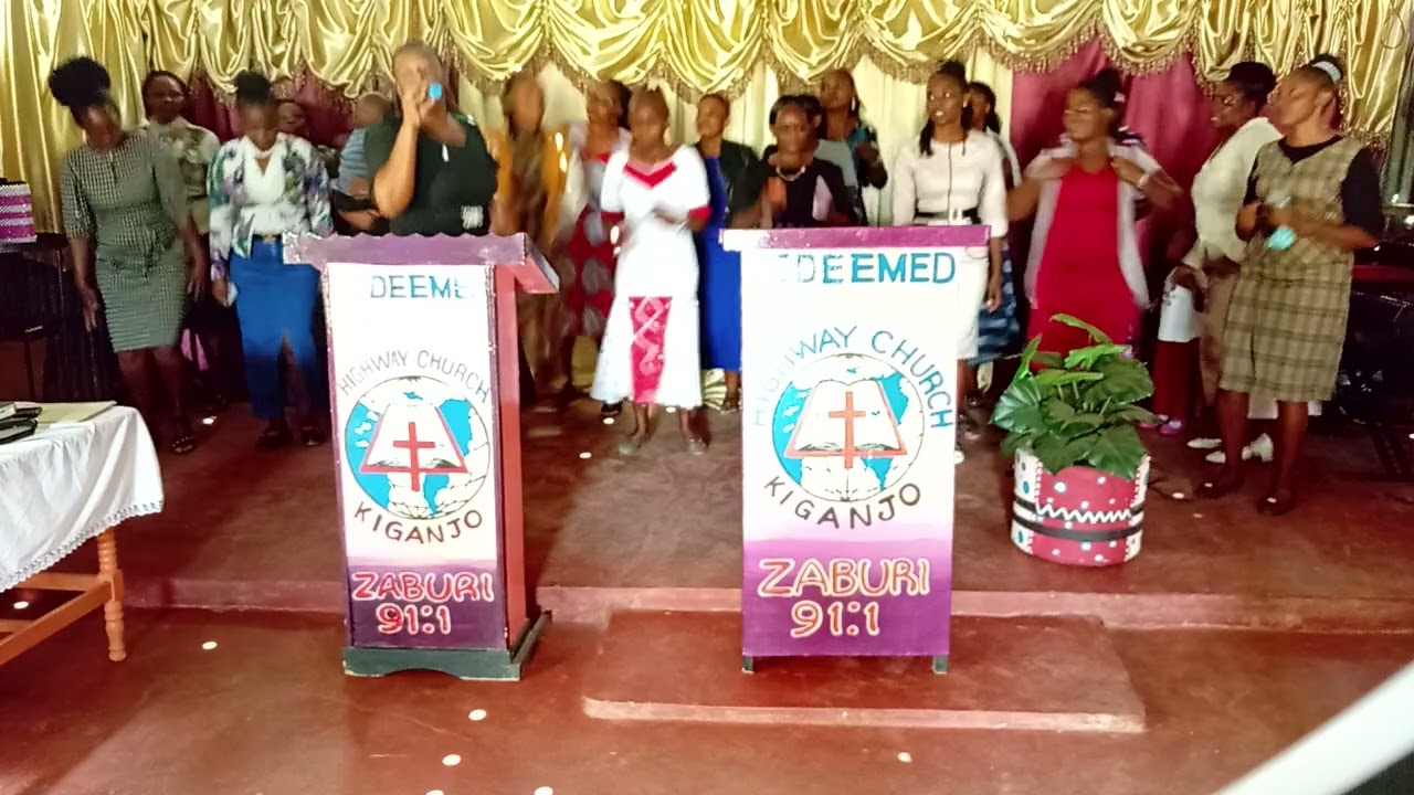 It truly was a blessed Lady's service with powerful praise session
