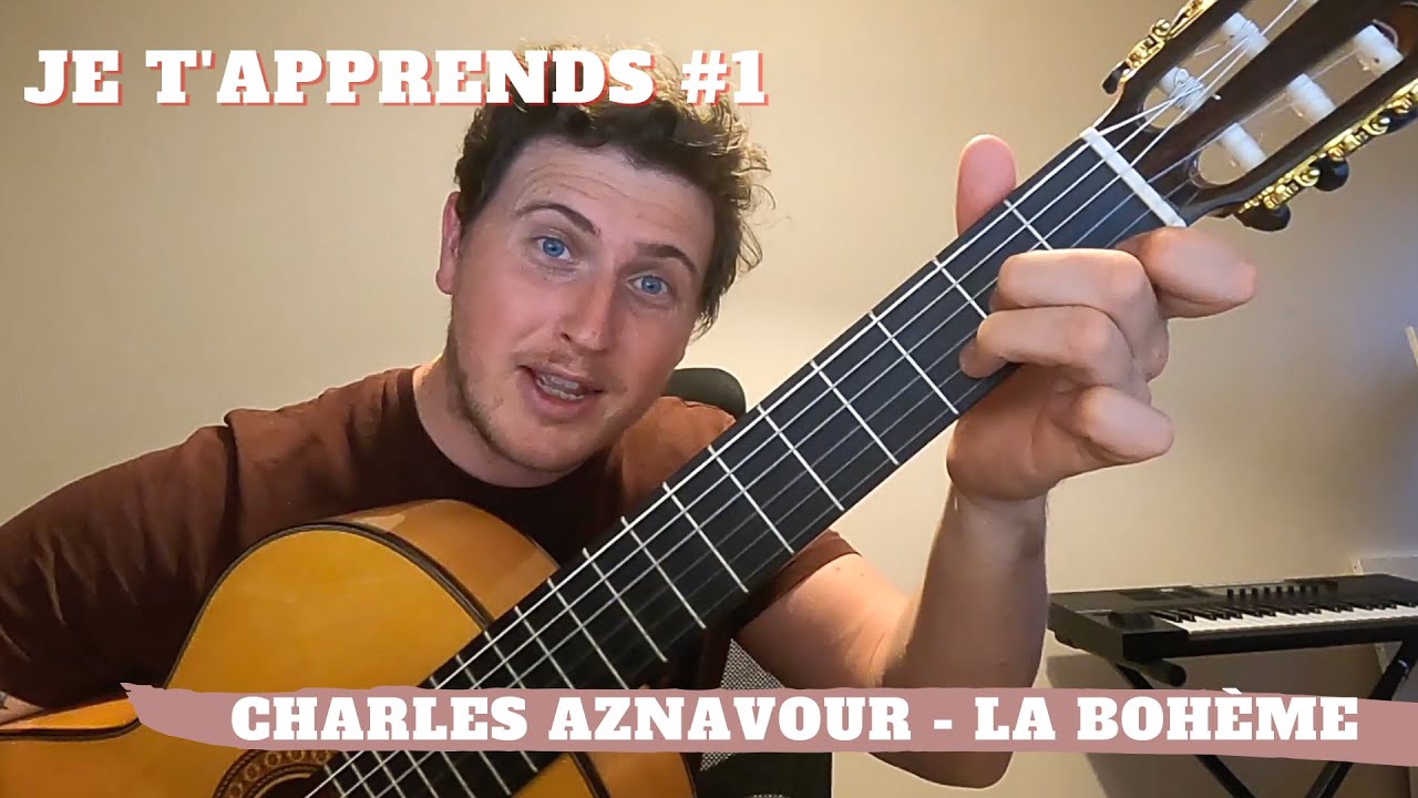 Charles Aznavour - La Bohème - Tutoriel (Rumba Gitane)