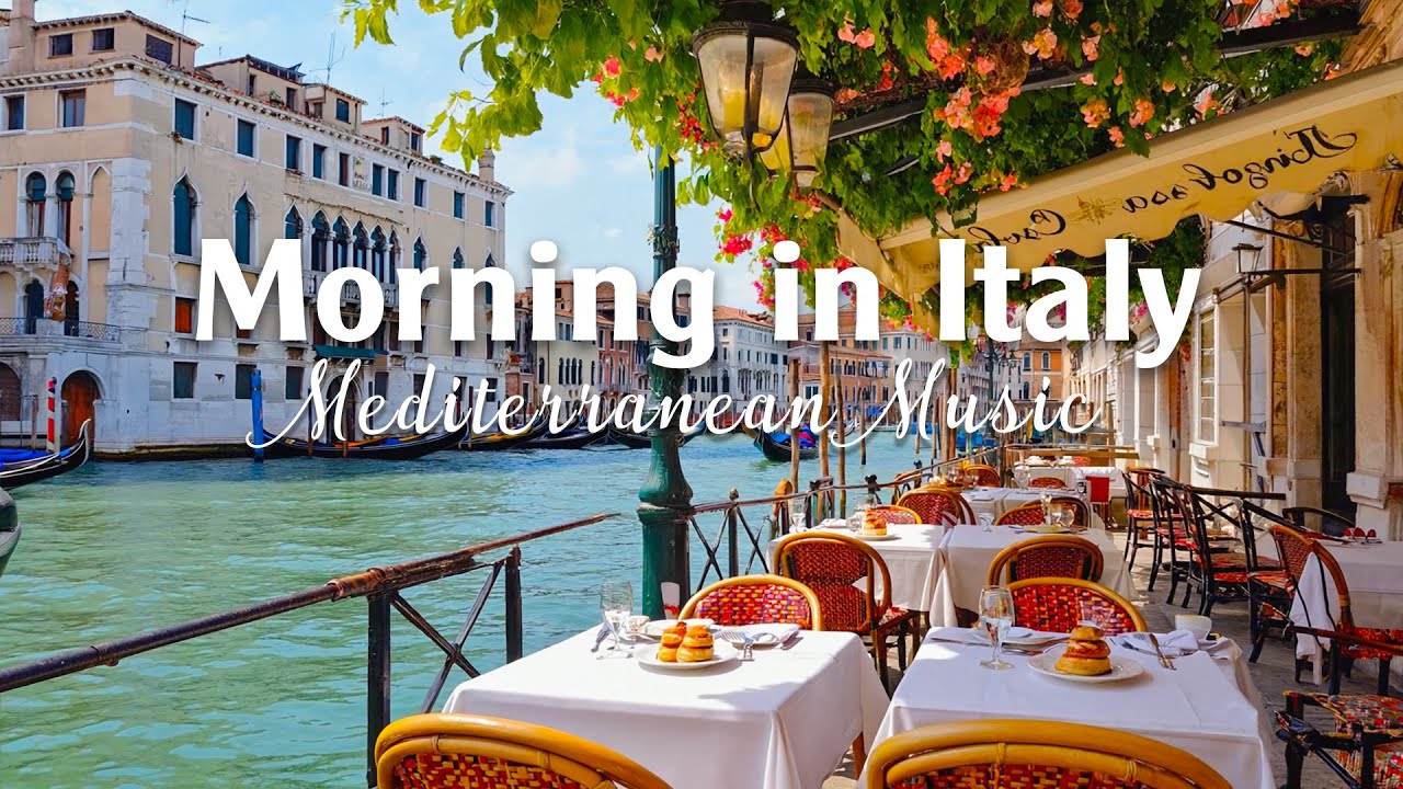 Morning Coffee in Italy 🌞 Chill Mediterranean Vibes & Peaceful Scenery