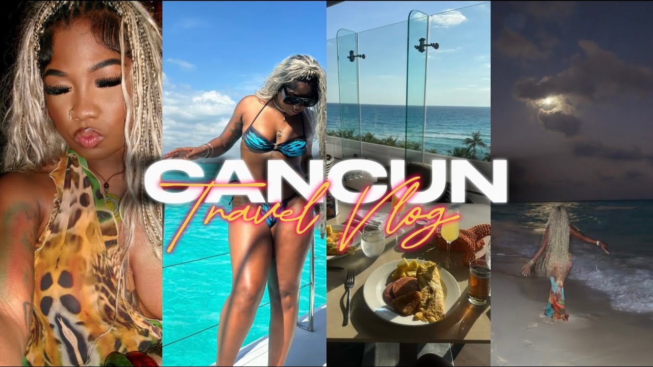 Cancun Travel Vlog | Royalton Chic Cancun Baecation + Hip Hop Party Boat + Chambao