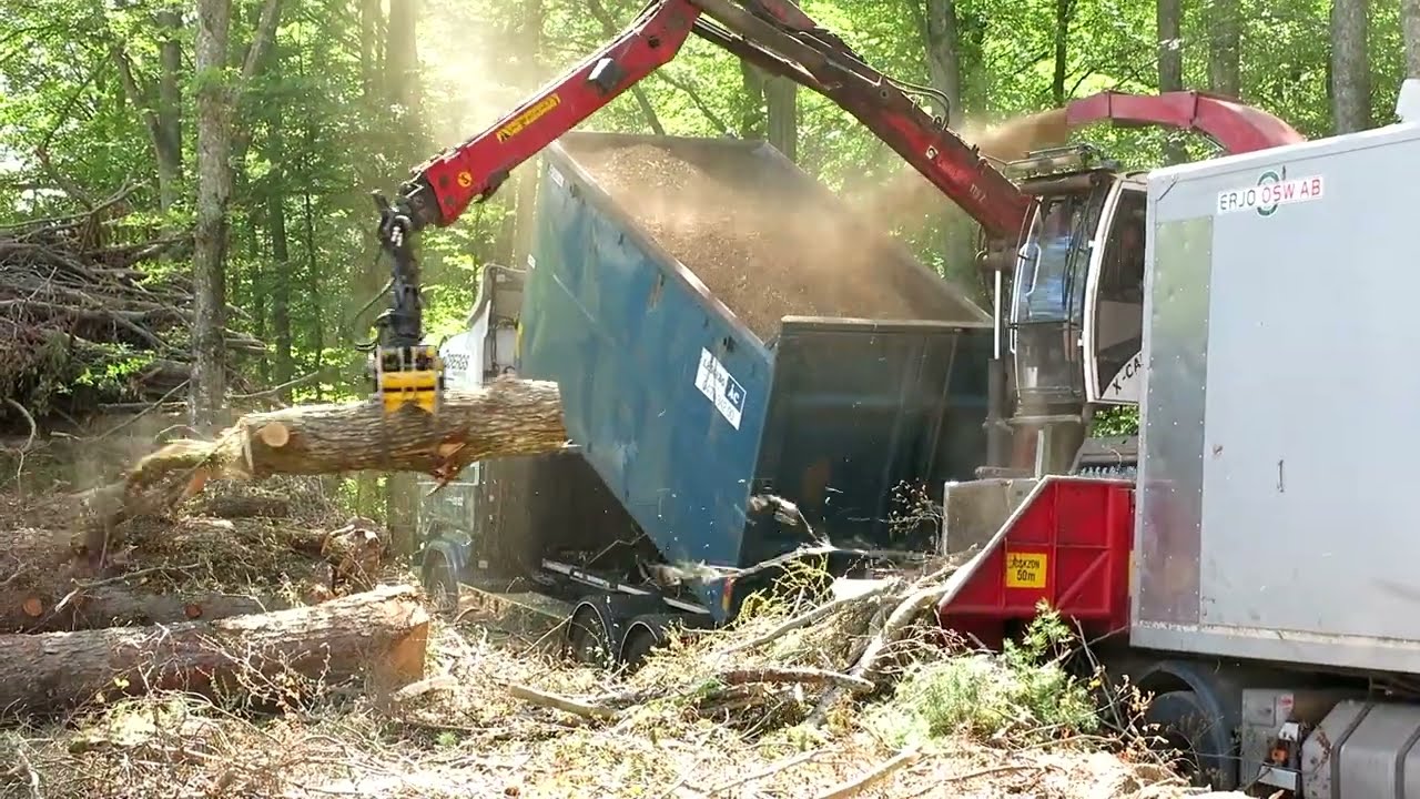 Erjo Wood chipper