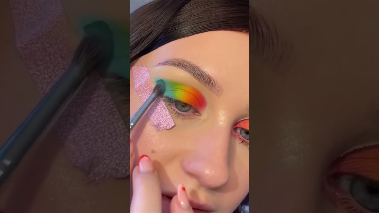 Tip Sombra de Ojos version Arcoiris