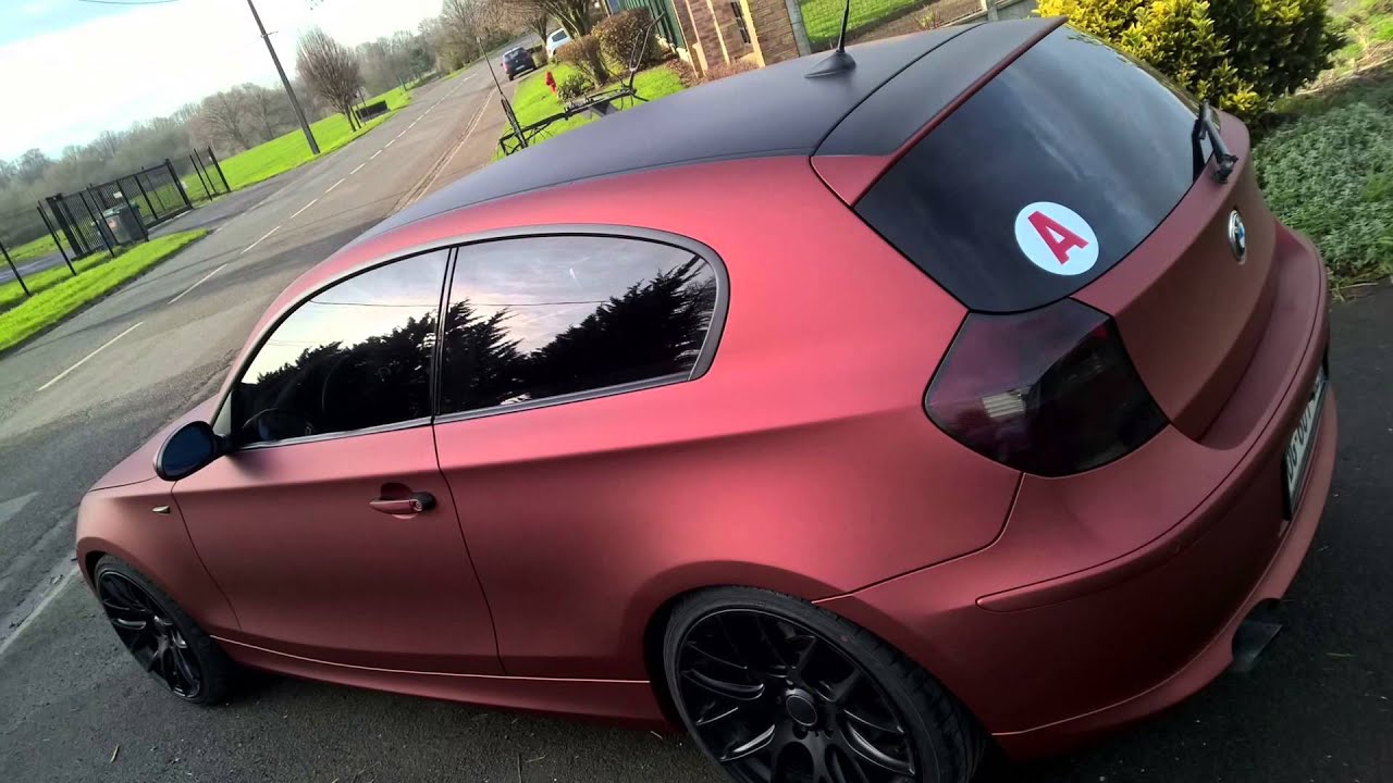 Relook-Cars // total covering // BMW série 1 // 2015