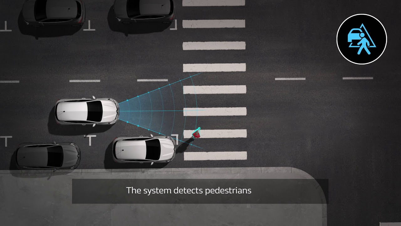 Renault CLIO - Active emergency brake pedestrian