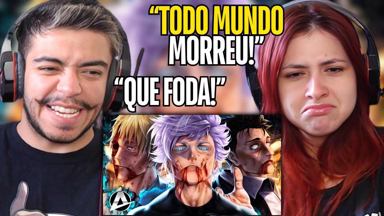 ♪ Mortes | Jujutsu Kaisen | AniRap REACT EM CASAL