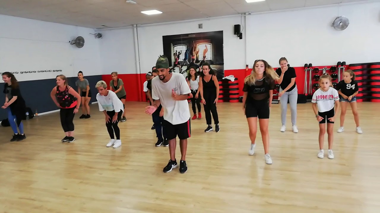 Workshops Dancehall /hip-hop Lil'Gbb et Karim Kh 8/09/2019 (Part 1 : Dancehall steps Lil'Gbb)