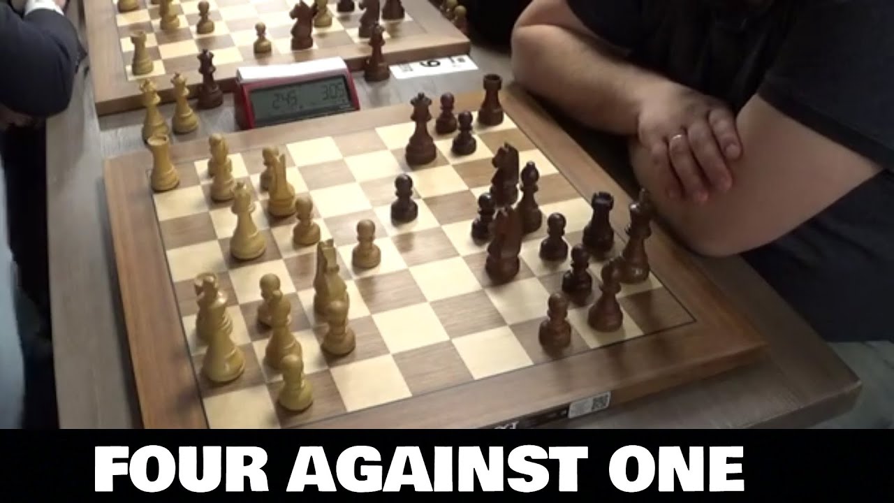 Four against one | Neiksans - Vedrickas | Larsen's opening