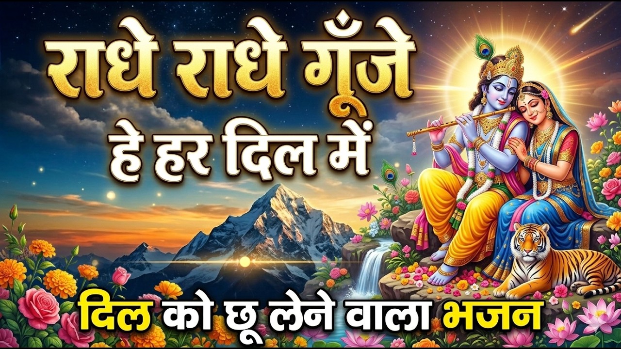 राधे राधे गूँजे हर दिल में | Radhe Radhe Gunje Har Dil Mein | New Radha Krishna Bhajan 2026