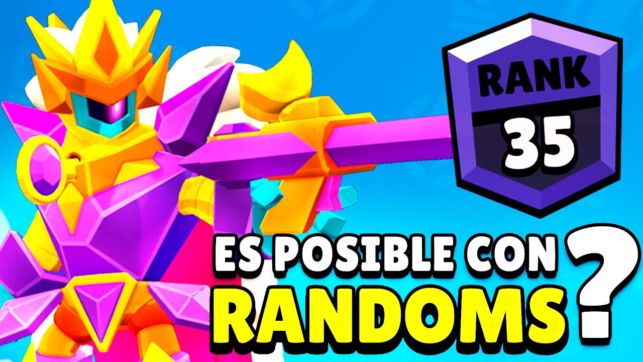 INTENTANDO SUBIR RICO a RANGO 35 con RANDOMS!! *Por segunda vez*