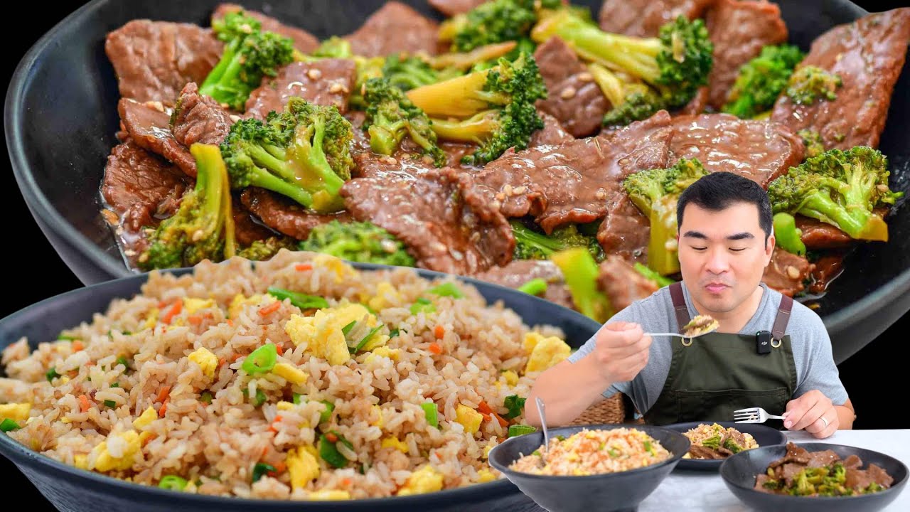 The Best Beef and Broccoli and Fried Rice You'll Ever Make!