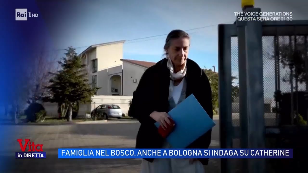 Famiglia nel bosco, anche a Bologna si indaga su Catherine - Vita in diretta 20/03/2026