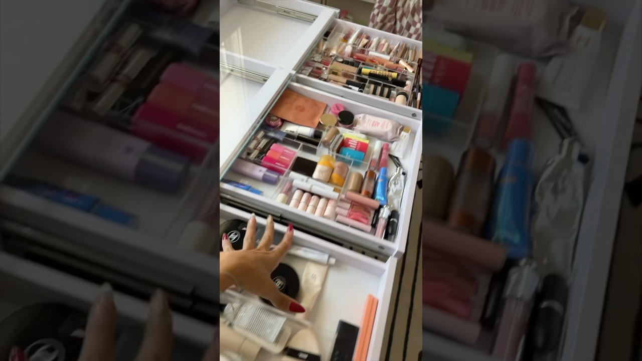 cleaning out and getting rid of my makeup collection