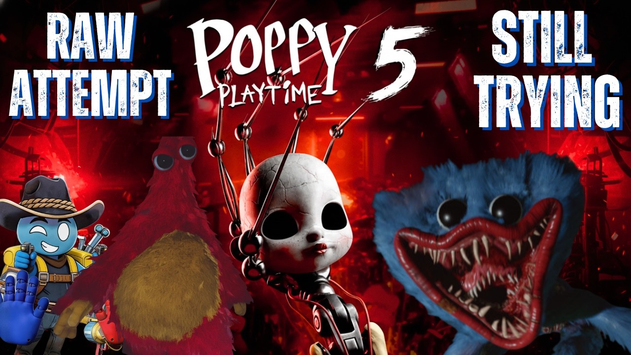 Poppy Playtime Chapter 5 - BROKEN THINGS | More First Playthrough LIVE 🔴