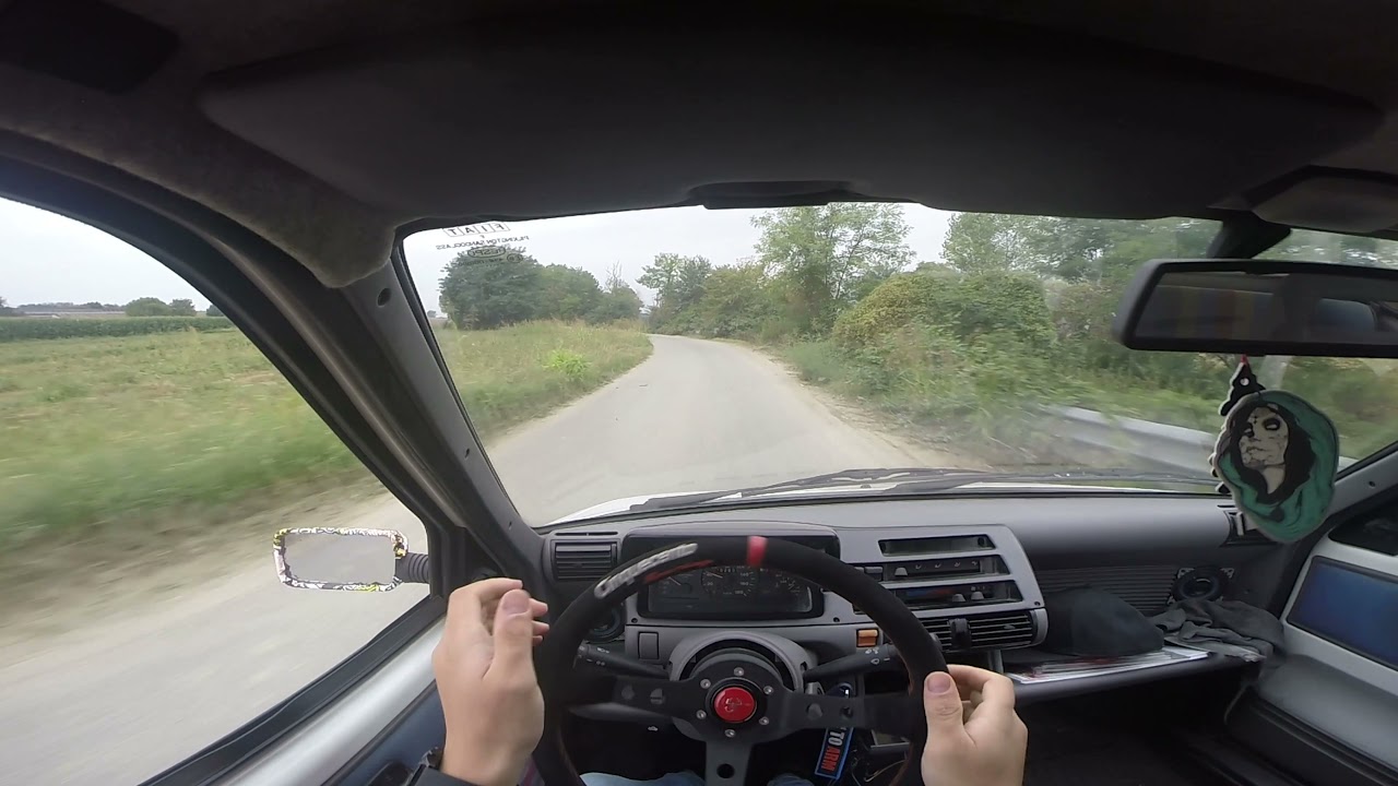 Fiat cinquecento 900 sound + burnout