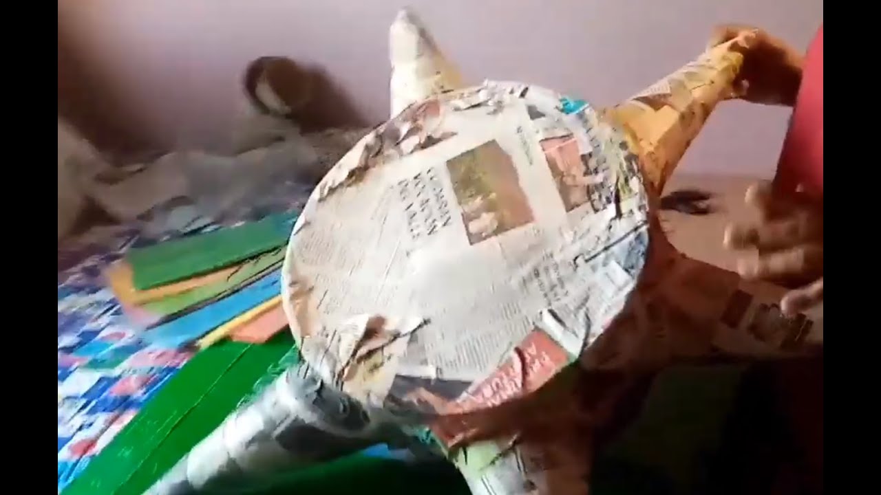 Cómo armar una piñata de tambor de picos (paso a paso Fácil y Sencillo)