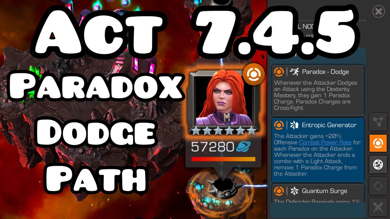 Act 7.4.5 - Paradox Dodge (Boss Killmonger) No Items - LFMM