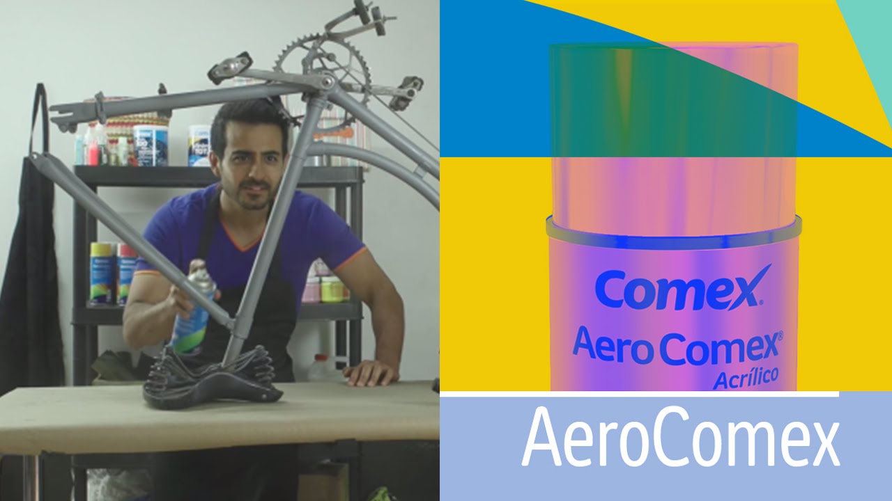 ▶️Cómo pintar una bici con aerosol - Aero Comex: Capítulo 2