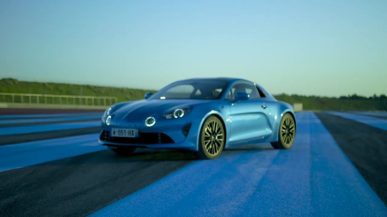 Essai de l'Alpine A110