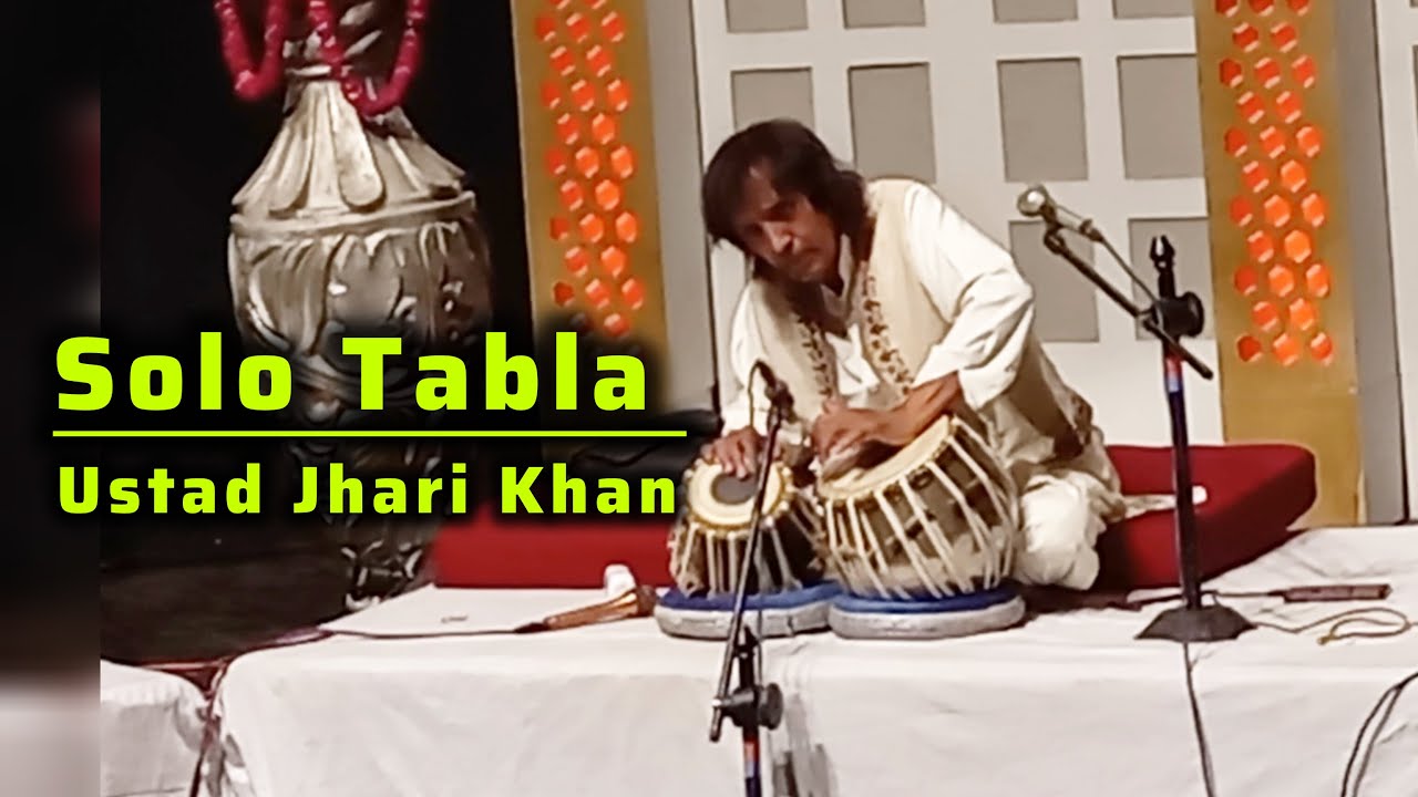 Ustad Shabir Hussain Jhari Khan Solo Tabla | Barsi Ustad Mian Shoukat Hussain & Ustad Jan Ul Hassan