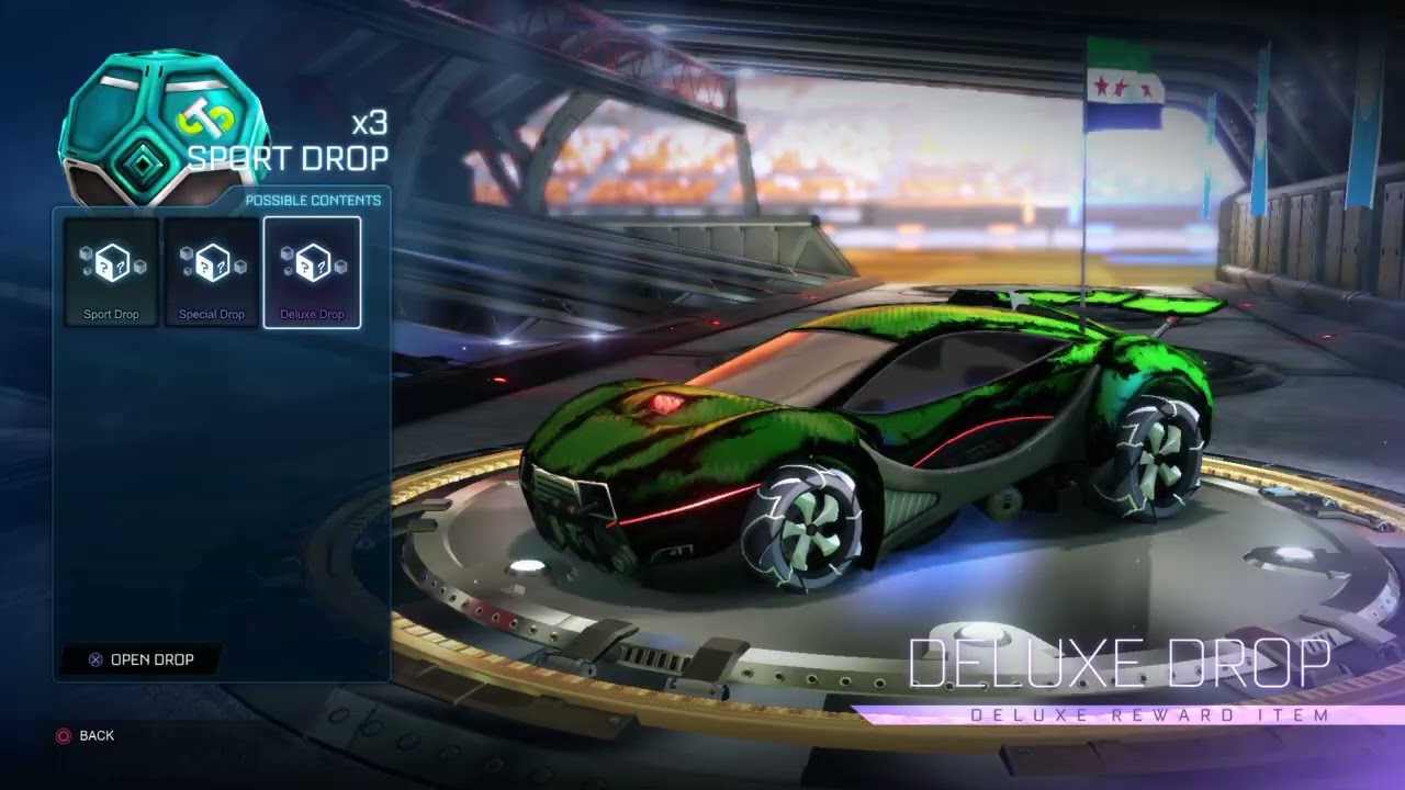 Rocket League opening (i got idea off cam of i was very lucky)