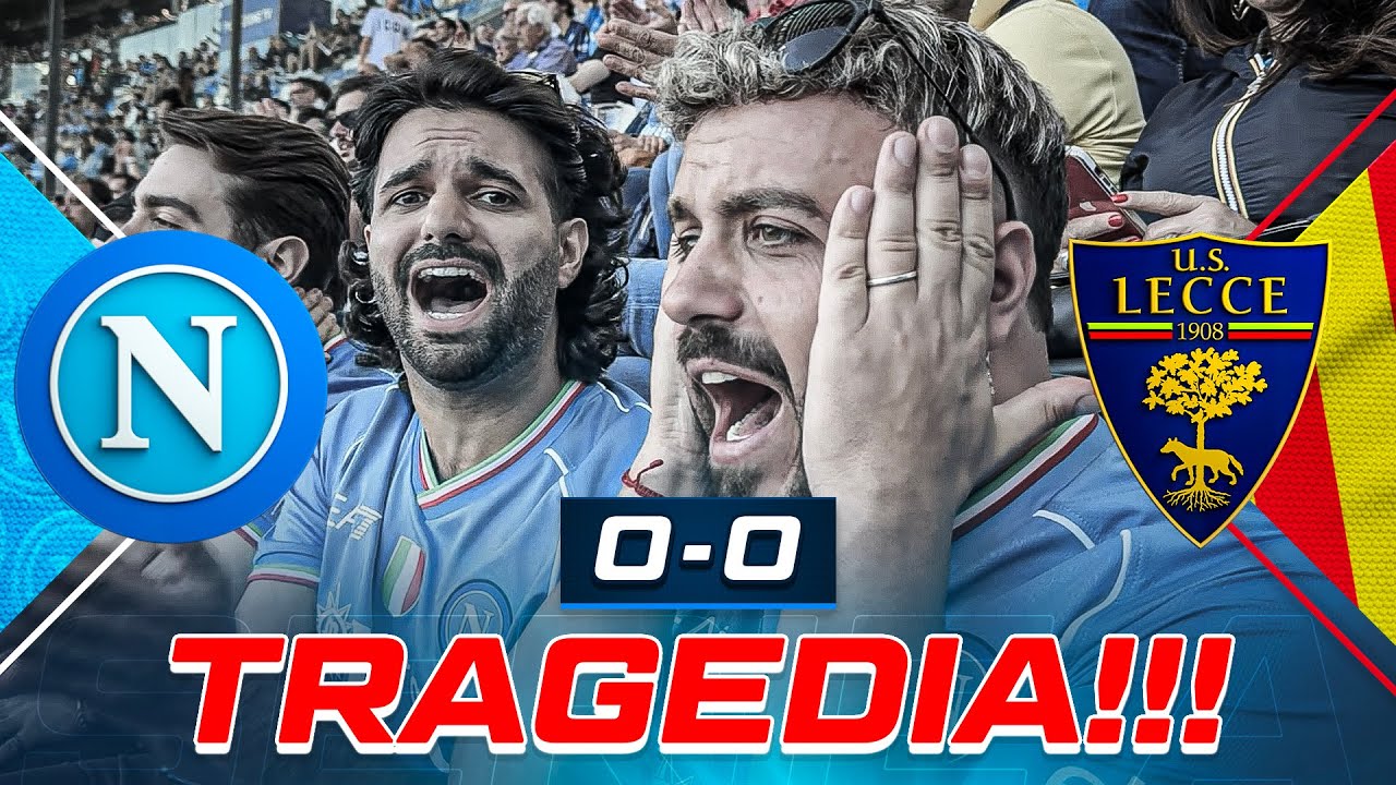 😩 TRAGEDIA!!! NAPOLI 0-0 LECCE | LIVE REACTION NAPOLETANI AL MARADONA HD