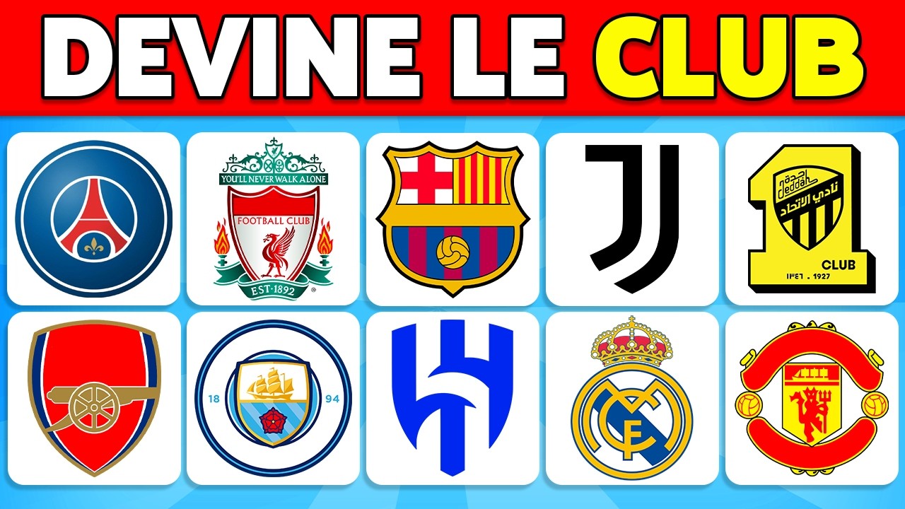 Devine le CLUB de FOOTBALL en 3 SECONDES ✅🔥⚽ Quiz Logos 2026