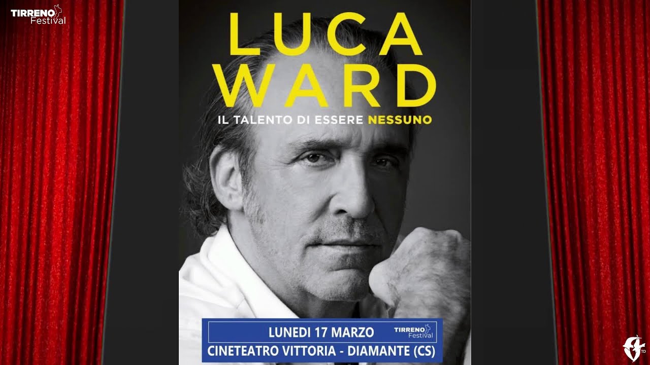 Diamante: Luca Ward conquista il pubblico del Teatro Vittoria