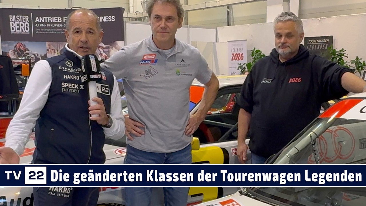 MOTOR TV22: Das ist das Programm bei den Tourenwagen Legenden f&uuml;r die Saison 2026