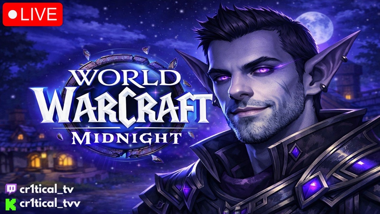 🟣WOW MIDNIGHT | СТРИЙМ НА 4K-60 | FARM И GEARING