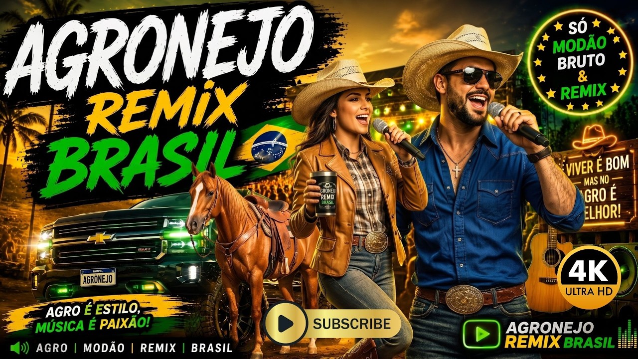 🚛🔥 AGRONEJO REMIX PARA CHURRASCO 2026 | S&Oacute; AS BRABAS &bull; AGRO FESTA SEM PARAR