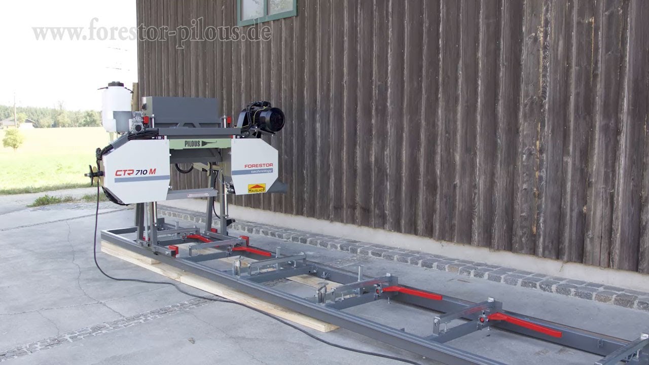 HOLZPROFI® - Blockbandsäge CTR710M für bis zu 71 cm Stammdurchmesser