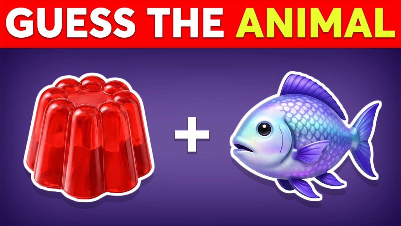 Guess the ANIMAL by Emoji? 🧠🐼 Animal Emoji Quiz 🤯🐵 Monkey Quiz